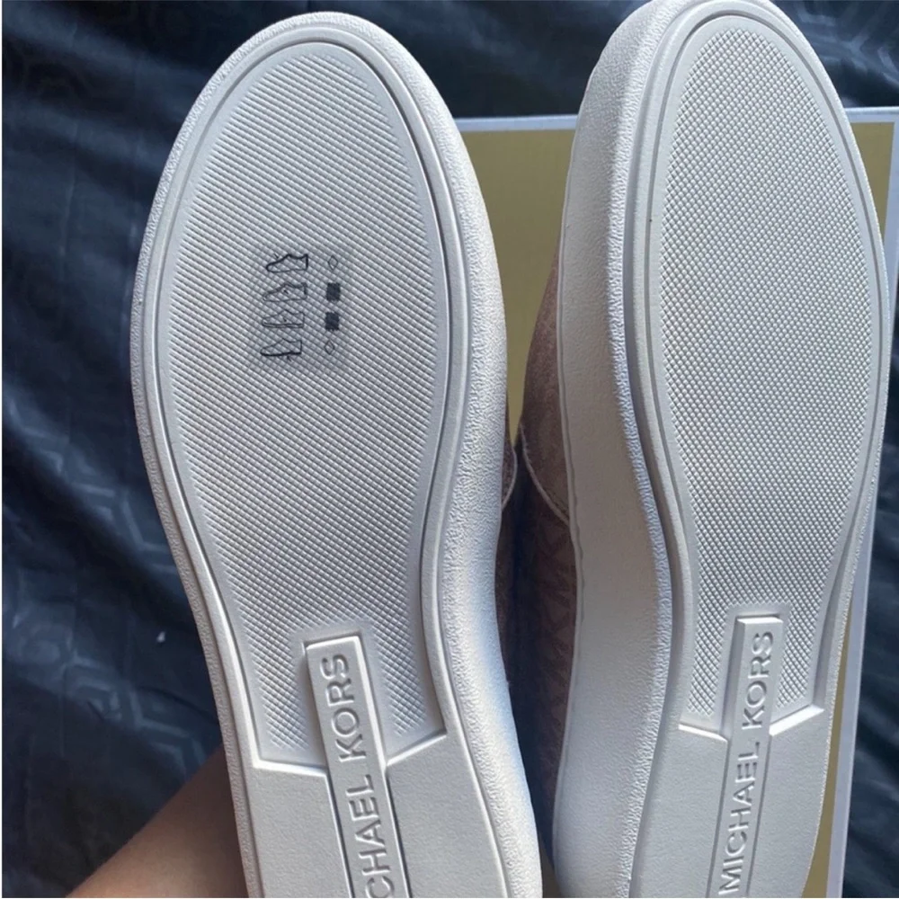 Michael Kors Pink Slip-On Sneakers